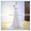 Women slim fit v neck alibaba lace wedding dress mermaid