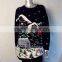 Ueknix Snitted Christmas Sweaters Ugly Sweaters Pullover Christmas Jumper