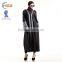 Zakiyyah E009 with stripes designer cuff abaya from moroccan kaftan dress long cardigan fashional burqa for sale