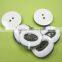 SGS certified wholesale newest fashion 2 hole black and white button,doll fish eye button