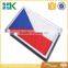 Czech Cross Colored White Red Blue Embroidery Felt Flag Logo Patch