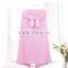 Hot selling baby textile baby bath towel hooded beach towel