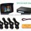 HUD VFD Display Car Reverse Parking Sensor System