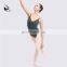 11414108 Double Camisole Ballet Dance Burgundy Adult Dance Leotard