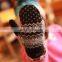 2016 Wholesale Warm Ladies Knitted Winter Gloves For Girls