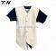Top quality custom made youth wholesale blank baseball jerseys