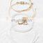 Delicate charms friendship bracelet set