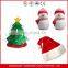 Hot selling cheap plush Christmas hat