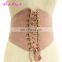 Big Stock pink wide imitation leather waist belt lingerie pink corsets teens