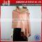 Hot sale factory direct new design women shawl/silk shawl