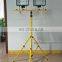 3m portable outdoor event working telescopic Lighting mast Tower 2000W