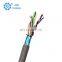 Blue outdoor 1000ft 305m 300m 24awg 24 awg solid copper cabel network wire reel lan cat 5e utp cable
