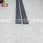 hard pvc L Shape black 2mm thickness Plastic laminated edge strip for estate construction