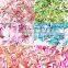 12 colors nail decoration set Triangle Arrow Petal Shape 3D Sparkling Paillette Spangles For Nail Art