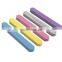 Professional Round abrasive Sponge Custom Printed 80 100 120 150 180 240 grit finger nail file