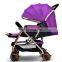 China High Quality Two-Way Lightweight Foldable Multifunctional Baby Stroller