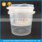 Best selling plastic clear candy floss bucket