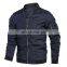 Varsity Quilted Mens Custom Logo Plus Size  Flight Bomber Jacket Coat