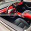 3pcs Glaze red color for Tesla accessories Model 3 Model Y Steering wheel patch decoration Interior Modified