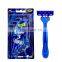 Gememe Men Face Cleaning razor Disposable Hotel Twin Blade Razor With Shaving face razor 4pcs