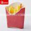 Custom design paper food chips boxes and french fries packaging