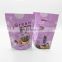 Wholesale customize peanuts nut cashew pack stand up pouch resealable zipper bags