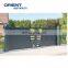 New style simple design house decorative safety aluminum garden swing main gate