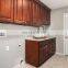 classic cherry wood custom kitchen cabinets modular marble counter kitchen hanging cabinet