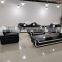 2020 1+2+3 couch black and white design leather modern Living Room furniture office sofa set