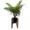 2021 new design nordic concise style stable adjustable bamboo plant flower pot stands