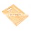 Kitchen Rectangular Bamboo Cutting Board with Groove and Handle