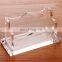 Customized Slanted Acrylic Name Card Box Plastic Acrylic Business Card Holder Case