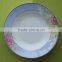 bone china soup plate with decal bone china charger plates wholesale