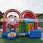 Commercial outdoor toys bounce house with slide inflatable pvc castle for kids