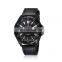NAVIFORCE 9056 Men's Quartz watch Fashion Casual Sport Waterproof Leather watches men wrist chronograph