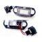 Pair LED License Number Plate Light Lamp Bulbs For VW Golf 3 Variant MK3 Skoda Octavia