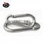 Hot Sale JINGHONG Professional  Link Buckle Pack  Rigging Hiking Stainless Steel Spring Snap Hook Carabiner