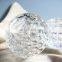 Creative Handmade Modern Tabletop Clear Spherical Round Small Size 15cm Hydroponics Crystal Glass Vase Home Decoration Holder