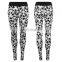 Ladies Custom Fitness Yoga Wear Custom Logo Print Sexy Leggings / Women's High Waisted Workout Tight Pants