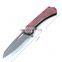 Stainless steel Handle Folding Tactical Camping Pocket Survival Knife For Combat Hiking Hunting