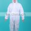 Hot Sale Disposable Non-woven Coverall Waterproof And Dustproof Protective Clothing Wholesale White