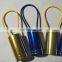 Silicone Looped Metal Aluminium Mini Small LED Torch Flashlight