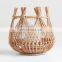 Hot Seller Candle Holder Rattan Natural Table Wicker Candlestick Holder Best Price High Quality Vietnam Supplier