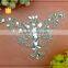 Bling Bling Clear Glass Stone Embroidery Sew on Rhinestone Patch
