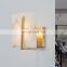 Modern Marble Gold Brass Fancy Wall Light For Bedroom Indoor Wall Sconces Decor Alabaster Wall Lamp
