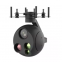 T100 25mm View Target Positioning Pod Uav Camera Infrared Three Axis Three Light Drone Gimbal Camera