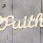 Wooden letters