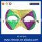 Custume Carnival Accessories HT-HF015 Plastic Half Face Party Eye Mask and Transparent Plastic Face Mask