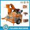 FL1-20 adobe compressed earth block machine with car tire in India