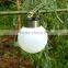 Solar christmas led garden ball light outdoor